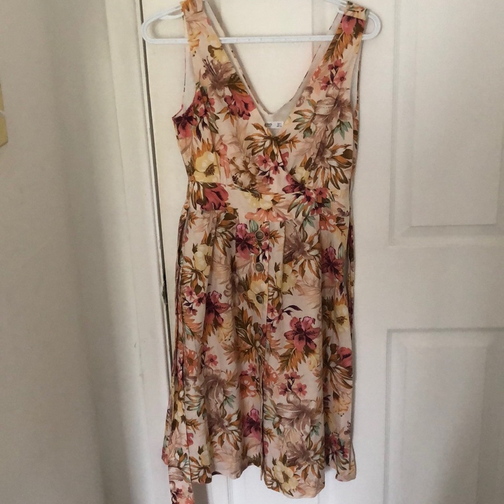 Flower dress for the summer